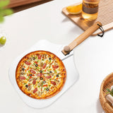 Maxbell Aluminum Alloy Pizza Paddle Oven Accessories Pizza Peel for Pasta Oven Bread