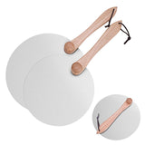 Maxbell Pizza Spatula Round Stainless Steel Metal Pizza Paddle for Bread Cheese Oven 12inch
