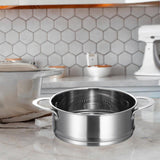 Maxbell Steamer Basket Meat Cooking Steam Grid Home Dumpling Steamer Cooking Steamer diameter 18cm