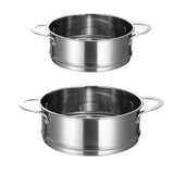 Maxbell Steamer Basket Meat Cooking Steam Grid Home Dumpling Steamer Cooking Steamer diameter 18cm