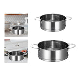 Maxbell Steamer Basket Meat Cooking Steam Grid Home Dumpling Steamer Cooking Steamer diameter 18cm