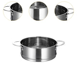 Maxbell Steamer Basket Meat Cooking Steam Grid Home Dumpling Steamer Cooking Steamer diameter 18cm