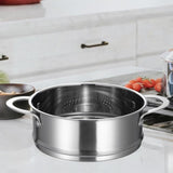 Maxbell Steamer Basket Meat Cooking Steam Grid Home Dumpling Steamer Cooking Steamer diameter 20cm