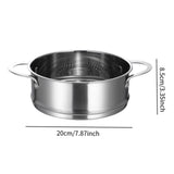 Maxbell Steamer Basket Meat Cooking Steam Grid Home Dumpling Steamer Cooking Steamer diameter 20cm