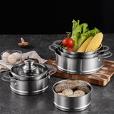 Maxbell Steamer Basket Meat Cooking Steam Grid Home Dumpling Steamer Cooking Steamer diameter 20cm