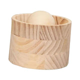 Maxbell Wooden Dumpling Press Tool Wooden Dumpling Roller for Party Household Picnic