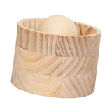 Maxbell Wooden Dumpling Press Tool Wooden Dumpling Roller for Party Household Picnic