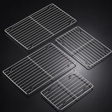 Maxbell Stainless Steel Baking Pan Oven Tray and Cooling Rack for Grilling Vegetable 36x27x7cm