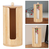 Maxbell Bathroom Cup Dispenser Container Swab Ball Holder Rinsing Cups Organzier