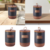 Maxbell Ceramic Storage Container Bean Storage Jar for Candy Seasoning Cookie coffee
