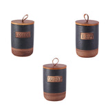 Maxbell Ceramic Storage Container Bean Storage Jar for Candy Seasoning Cookie coffee