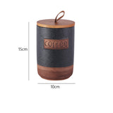 Maxbell Ceramic Storage Container Bean Storage Jar for Candy Seasoning Cookie coffee