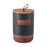 Maxbell Ceramic Storage Container Bean Storage Jar for Candy Seasoning Cookie coffee
