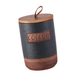 Maxbell Ceramic Storage Container Bean Storage Jar for Candy Seasoning Cookie coffee