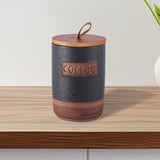 Maxbell Ceramic Storage Container Bean Storage Jar for Candy Seasoning Cookie coffee