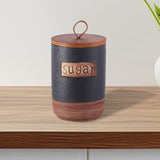 Maxbell Ceramic Storage Container Bean Storage Jar for Candy Seasoning Cookie sugar