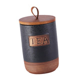 Maxbell Ceramic Storage Container Bean Storage Jar for Candy Seasoning Cookie tea