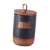 Maxbell Ceramic Storage Container Bean Storage Jar for Candy Seasoning Cookie tea