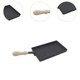 Maxbell Cast Iron Griddle Grilling Skillet for Induction Electric Gas Cooker Kitchen