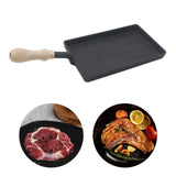Maxbell Cast Iron Griddle Grilling Skillet for Induction Electric Gas Cooker Kitchen