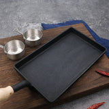 Maxbell Cast Iron Griddle Grilling Skillet for Induction Electric Gas Cooker Kitchen