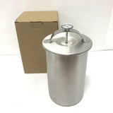 Maxbell Meat Press Maker Kitchen Boiler Pot Pan Cooking Barrel Sandwich Meat Steamer