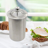 Maxbell Meat Press Maker Kitchen Boiler Pot Pan Cooking Barrel Sandwich Meat Steamer