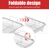 Maxbell Air Fryer Basket for Oven Sturdy Stainless Steel for Grilling Cooking Baking