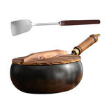 Maxbell Nonstick Wok Sautee Cooking Belly Shape Cooking Pot for Camping Home General