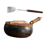Maxbell Nonstick Wok Sautee Cooking Belly Shape Cooking Pot for Camping Home General