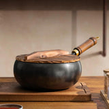 Maxbell Nonstick Wok Sautee Cooking Belly Shape Cooking Pot for Camping Home General