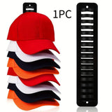 Maxbell Baseball Caps Rack Multipurpose Hat Organizer for Living Room Office Bedroom black