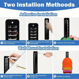 Maxbell Baseball Caps Rack Multipurpose Hat Organizer for Living Room Office Bedroom black