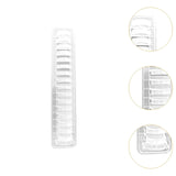 Maxbell Baseball Caps Rack Multipurpose Hat Organizer for Living Room Office Bedroom transparent