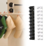 Maxbell Baseball Caps Organizer Compact Hat Holder for Bedroom Cloakroom Living Room black
