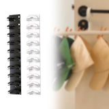 Maxbell Baseball Caps Organizer Compact Hat Holder for Bedroom Cloakroom Living Room black