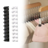 Maxbell Baseball Caps Organizer Compact Hat Holder for Bedroom Cloakroom Living Room black