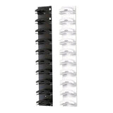 Maxbell Baseball Caps Organizer Compact Hat Holder for Bedroom Cloakroom Living Room black