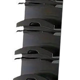 Maxbell Baseball Caps Organizer Compact Hat Holder for Bedroom Cloakroom Living Room black