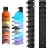 Maxbell Baseball Caps Organizer Compact Hat Holder for Bedroom Cloakroom Living Room black