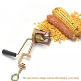 Maxbell Hand Crank Corn Sheller Machine Portable Peeling for Home Restaurant Kitchen