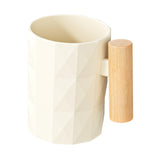 Maxbell Toothbrush Holder Reusable Bathroom Cup for Girls Boys Friends Birthday Gift Creamy