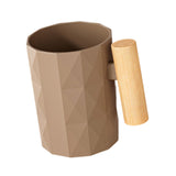 Maxbell Toothbrush Holder Reusable Bathroom Cup for Girls Boys Friends Birthday Gift Brown
