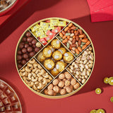 Maxbell Food Serving Tray Portable Snack Platter for Chocolates Fruit Indoor Outdoor