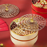 Maxbell Food Serving Tray Portable Snack Platter for Chocolates Fruit Indoor Outdoor