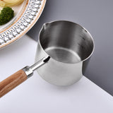 Maxbell Mini Sauce Pan Easy Clean Multipurpose Chocolate Melting Pot for Home Baking 150ml
