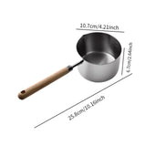 Maxbell Mini Sauce Pan Easy Clean Multipurpose Chocolate Melting Pot for Home Baking 500ml