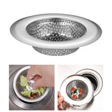 Maxbell Sink Strainer Reusable Sturdy Sink Drain Basket for Restaurant Sink Bathroom 11.4CM