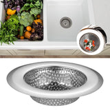 Maxbell Sink Strainer Reusable Sturdy Sink Drain Basket for Restaurant Sink Bathroom 11.4CM