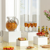 Maxbell Food Display Stand Cube Display Nesting Riser for Brunch Collectible Jewelry 6Pcs